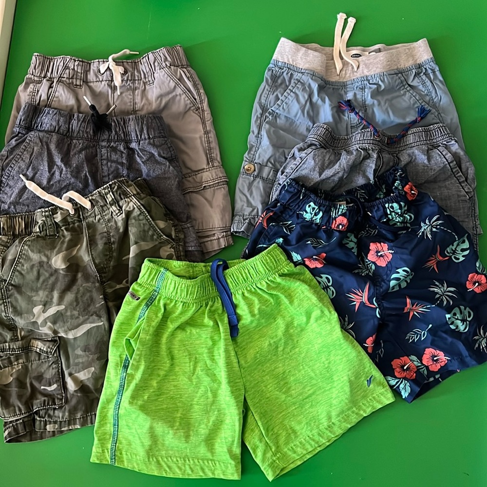 Old Navy/Crazy 8 Boys Shorts Bundle Sz 5T